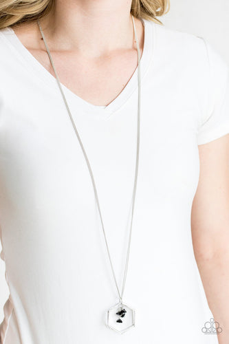 Chicly Geocentric - Black Necklace - Paparazzi
