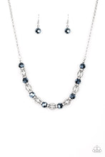 Load image into Gallery viewer, Metro Majestic - Blue Necklace - Paparazzi