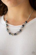 Load image into Gallery viewer, Metro Majestic - Blue Necklace - Paparazzi