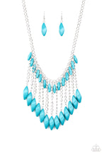 Load image into Gallery viewer, Venturous Vibes - Blue Necklace - Paparazzi