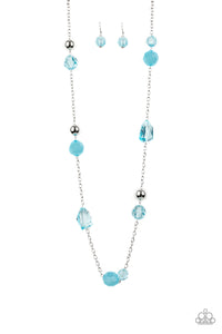 Royal Roller - Blue Necklace - Paparazzi