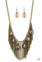 Load image into Gallery viewer, Vixen Conviction - Brass Necklace - Paparazzi
