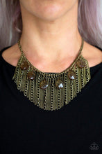 Load image into Gallery viewer, Vixen Conviction - Brass Necklace - Paparazzi