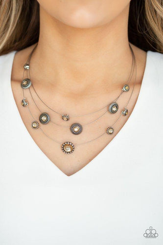 SHEER Thing! - Brown Necklace - Paparazzi