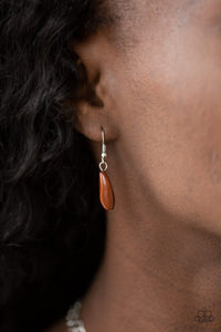 Beaded Boardwalk - Brown Necklace - Paparazzi