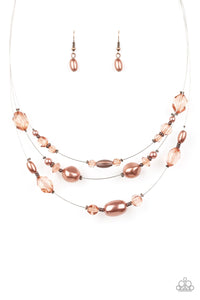 Pacific Pageantry - Copper Necklace - Paparazzi