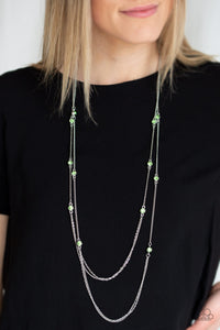 Sparkle of the Day - Green Necklace - Paparazzi