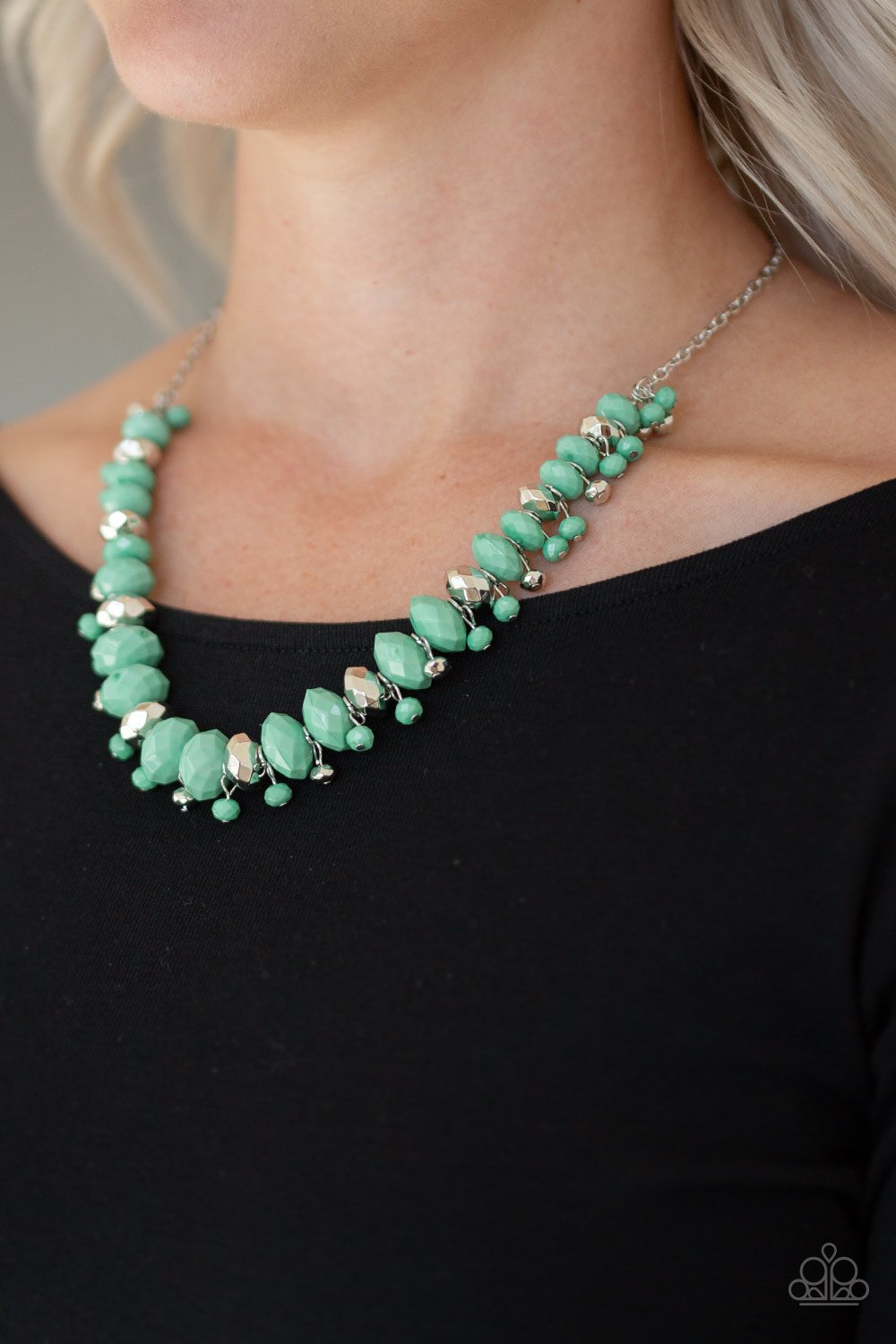 BRAGs To Riches - Green Necklace - Paparazzi