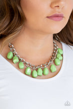Load image into Gallery viewer, Take The COLOR Wheel! - Green Necklace - Paparazzi