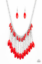 Load image into Gallery viewer, Venturous Vibes - Red Necklace - Paparazzi