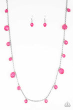 Load image into Gallery viewer, GLOW-Rider - Pink Necklace - Paparazzi