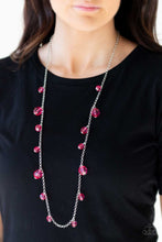 Load image into Gallery viewer, GLOW-Rider - Pink Necklace - Paparazzi