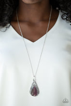 Load image into Gallery viewer, Enchanted Eden - Purple Necklace - Paparazzi