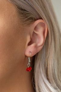 I Want to Sea the World - Red Necklace - Paparazzi