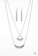 Load image into Gallery viewer, Tribal Trek - Silver Necklace - Paparazzi