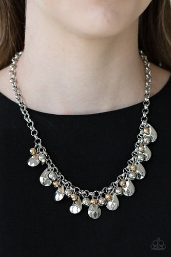 Stage Stunner - Silver Necklace - Paparazzi
