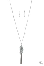 Load image into Gallery viewer, Twilight Twinkle - Silver Necklace - Paparazzi