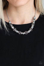Load image into Gallery viewer, Metro Majestic - Silver Necklace - Paparazzi