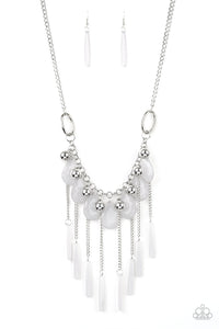 Roaring Riviera - Silver Necklace - Paparazzi