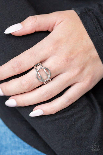 City Center Chic - Silver Ring - Paparazzi
