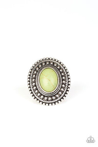Terra Terrain - Green Ring - Paparazzi
