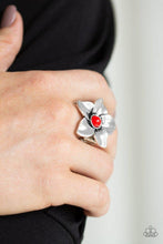 Load image into Gallery viewer, Ask For Flowers - Red Ring - Paparazzi