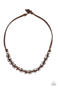 Joy Riding - Brown Necklace - Paparazzi