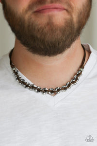 Joy Riding - Brown Necklace - Paparazzi