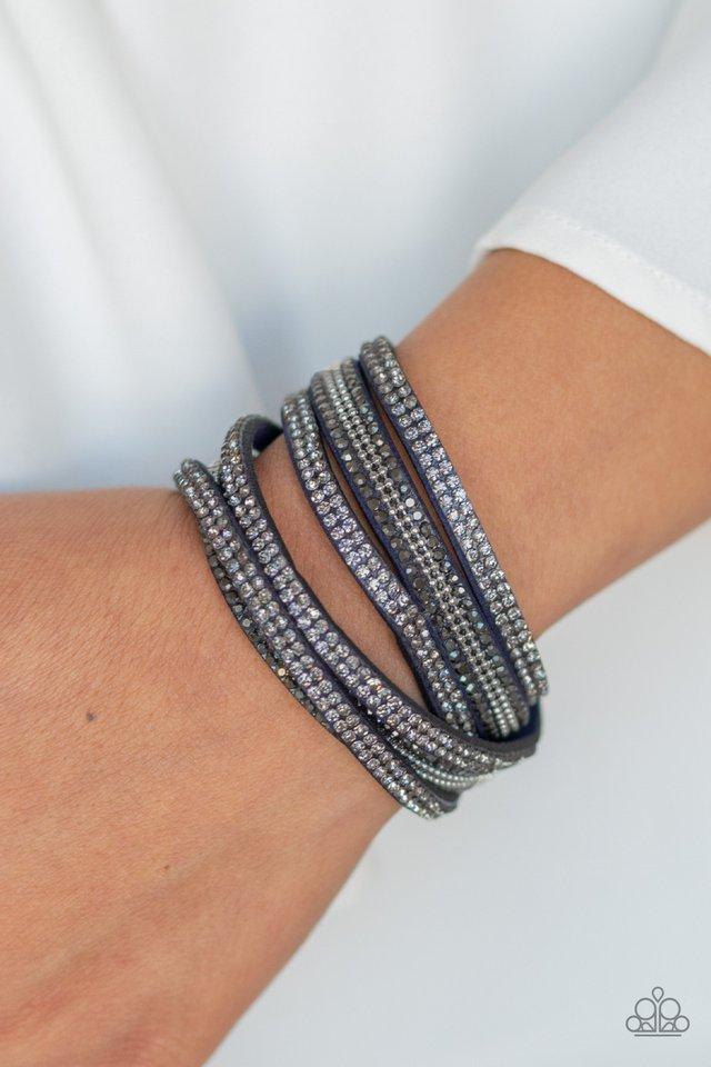Royal Razzle - Blue Bracelet - Paparazzi