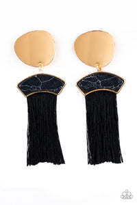 Insta Inca - Gold Earrings - Paparazzi