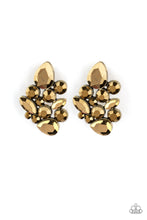 Load image into Gallery viewer, Galaxy Glimmer - Brass Earrings - Paparazzi