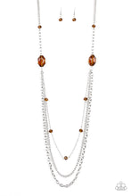 Load image into Gallery viewer, Dare to Dazzle - Brown Necklace - Paparazzi