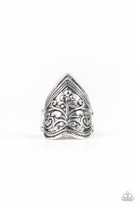 Fall Into VINE - Silver Ring - Paparazzi