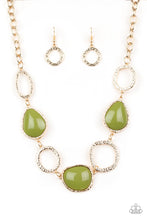 Load image into Gallery viewer, Haute Heirloom - Green Necklace - Paparazzi