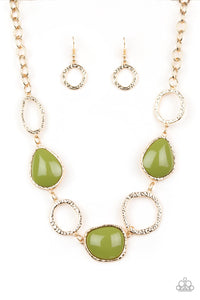 Haute Heirloom - Green Necklace - Paparazzi