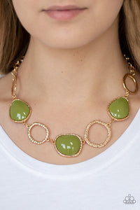 Haute Heirloom - Green Necklace - Paparazzi