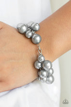 Load image into Gallery viewer, Girls In Pearls - Silver Bracelet - Paparazzi