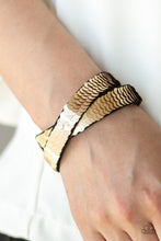 Load image into Gallery viewer, Under The SEQUINS - Brown Bracelet - Paparazzi