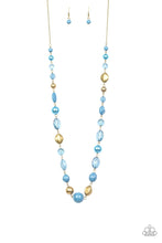 Load image into Gallery viewer, Secret Treasure - Blue Necklace - Paparazzi