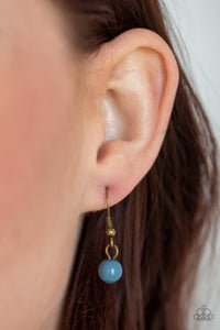 Secret Treasure - Blue Necklace - Paparazzi
