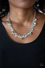 Load image into Gallery viewer, Downstage Dazzle - White Necklace - Paparazzi