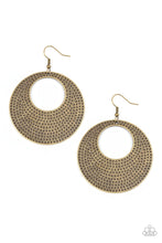 Load image into Gallery viewer, Dotted Delicacy - Brass Earrings - Paparazzi