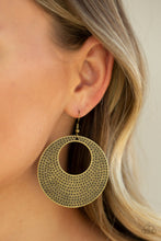 Load image into Gallery viewer, Dotted Delicacy - Brass Earrings - Paparazzi