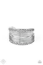 Load image into Gallery viewer, Brace Yourself - Silver Bracelet - Paparazzi