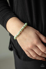 Load image into Gallery viewer, Powder and Pearls - Green Bracelet - Paparazzi