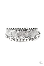 Load image into Gallery viewer, LAYER It On Me - Silver Bracelet - Paparazzi