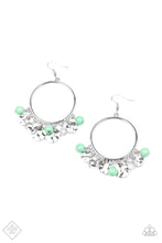 Load image into Gallery viewer, Chroma Chimes - Green Earrings - Paparazzi