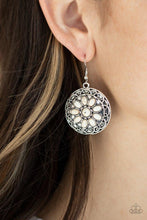 Load image into Gallery viewer, Mesa Oasis - White Earrings - Paparazzi