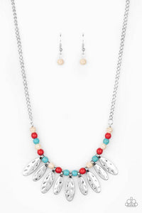 Neutral TERRA-tory - Multi Necklace - Paparazzi