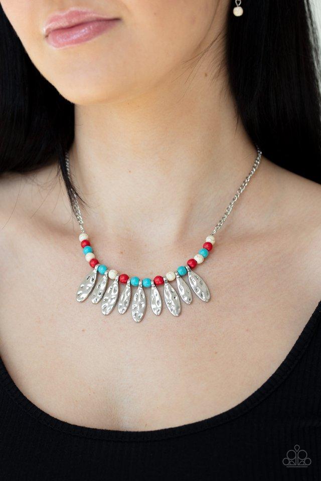 Neutral TERRA-tory - Multi Necklace - Paparazzi